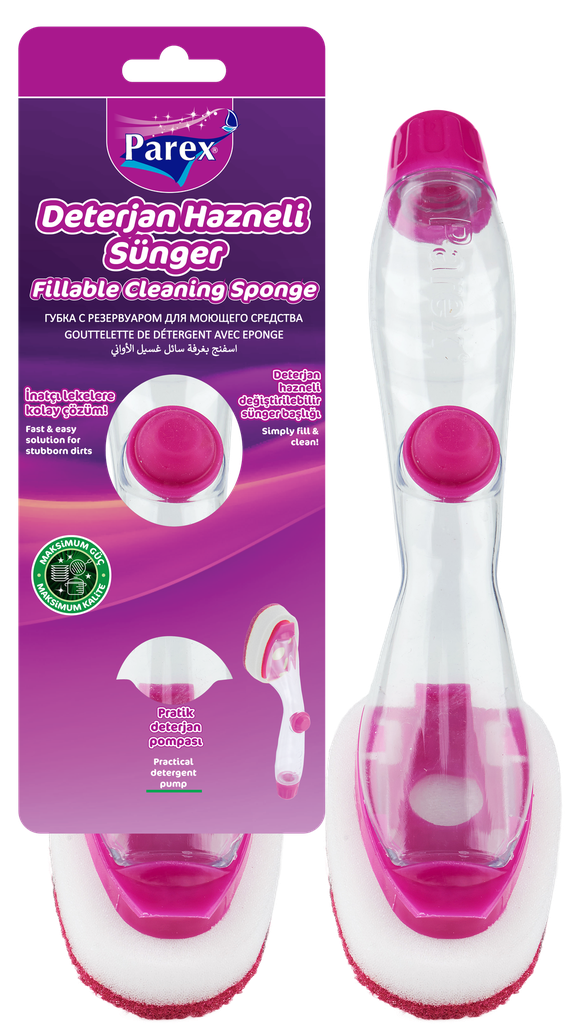PAREX FILLABLE CLEANING SPONGE