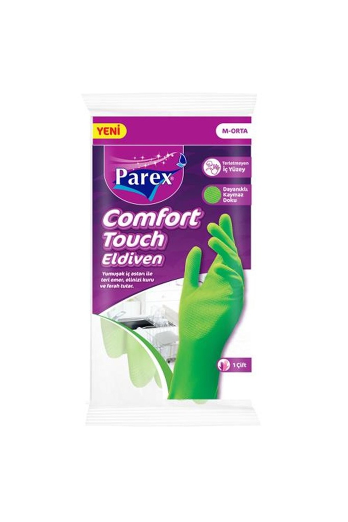 PAREX COMFORT TOUCH GLOVES MIXED BOX  (S- 3Boxes M- 6Boxes L-3Boxes)