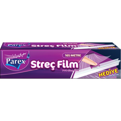 PAREX CLING FILM 30cm*165m + SLIDE CUTTER 