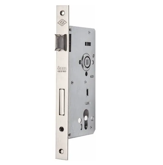 MORTISE 85/45 W 68MM BRASS CYLINDER W 3 BRASS KEYS GP GOLD