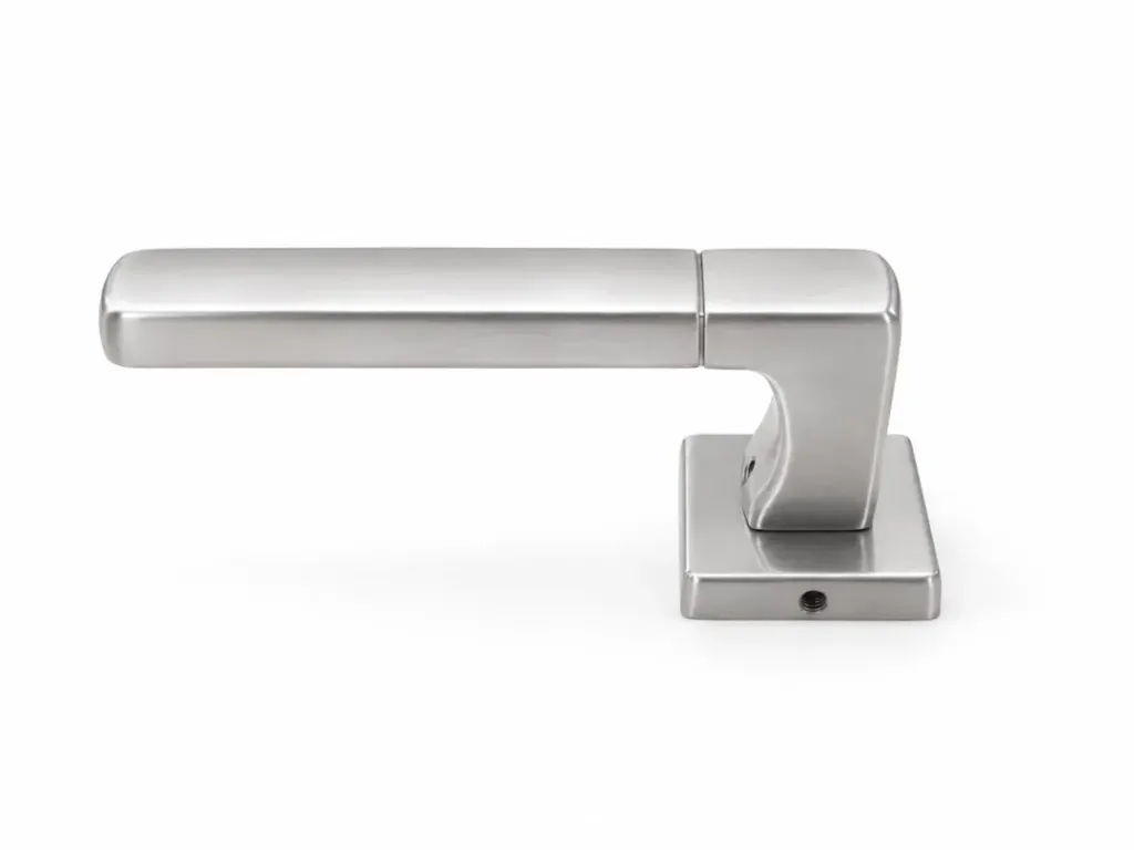 AL54 HUGO MAT CHROME ROS CYL DOOR HANDLE