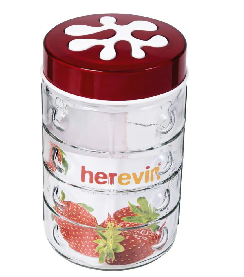 1,35 lt Embossed Canister