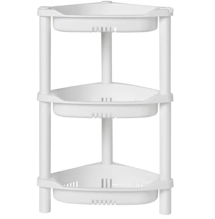 SHOWER TRIPLE CORNER CADDY WHITE