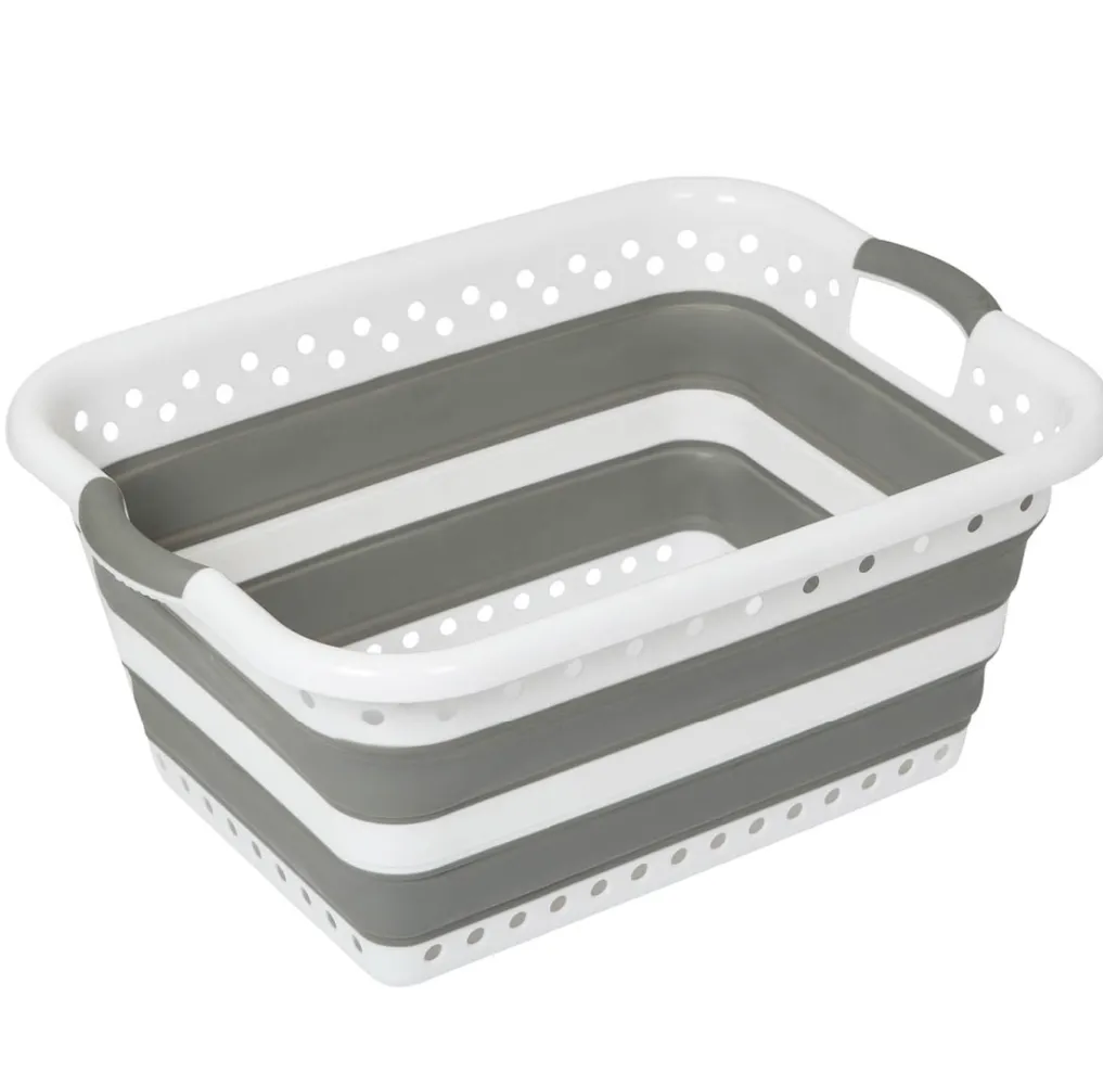 COLLAPSABLE LAUNDRY BASKET