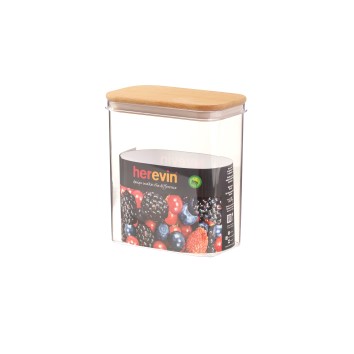 1,8 lt Storage Canister-Wooden Lid