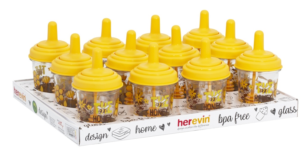 320 cc Decorated Honey Jar-Honey