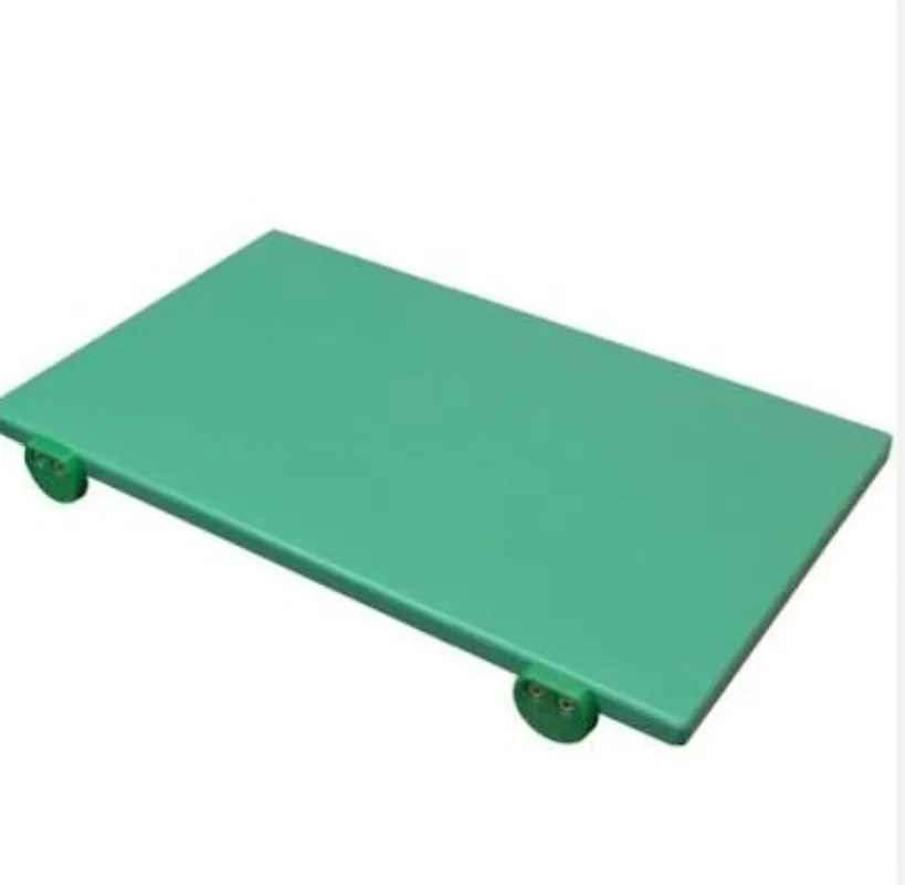 TAGLIERE POLIPROPILENE CM.60X40X2 VERDE CON 2 Green