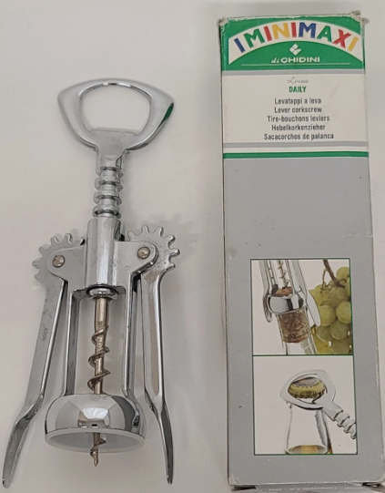 Iminimaxi Wine Corkscrew di Chidini Lever Kitchen Home Decor Art 2 Made in Italy
