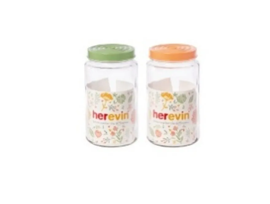 1,35 lt Embossed Canister-Green