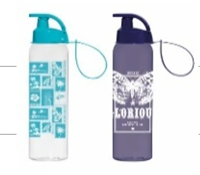 750 ml Water Bottle with Hanger-Mix-24 pcs