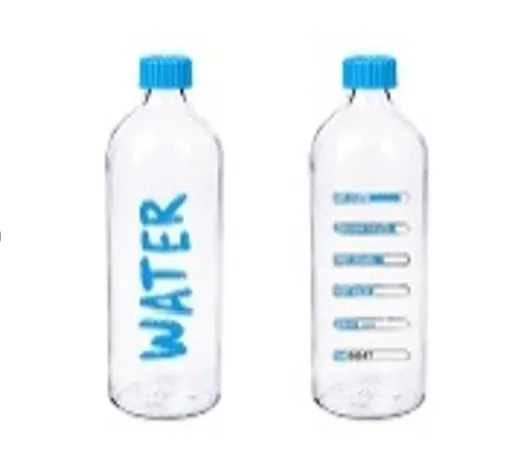 750 ml Decorated Water Bottle-New Water