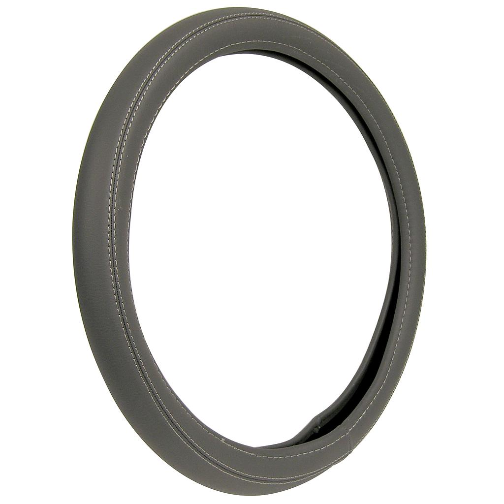 Cover Steering Wheel Grey With Stitch Custom