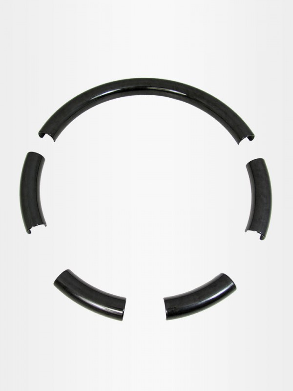 Cover Wheel Steering  Cover Black Wood SPORT