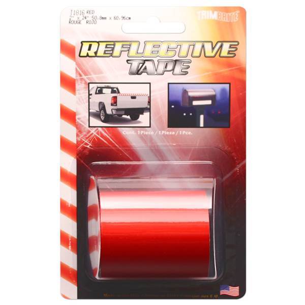 Tape Reflect 2"X24" Red
