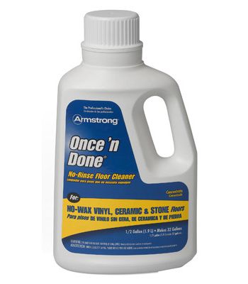 Armstrong Once'N Done Citrus Scent Floor Cleaner Liquid 64 oz