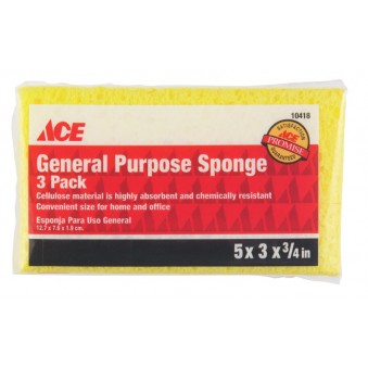 SPONGE 4.8X3X.5" 3PK