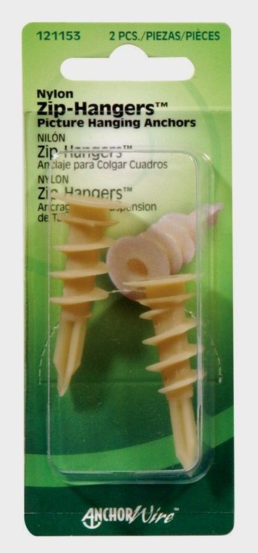 Hillman Zip Hangers Large Picture Hanger, 2 pk