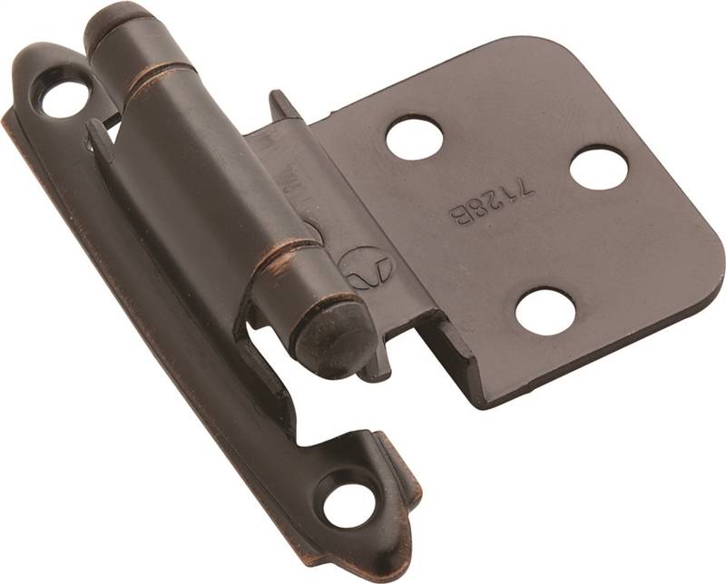 self-closing face mount hinge