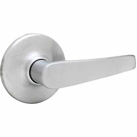 Kwikset Delta Satin Chrome Steel Passage Lockset 3 Right Handed Cancel.