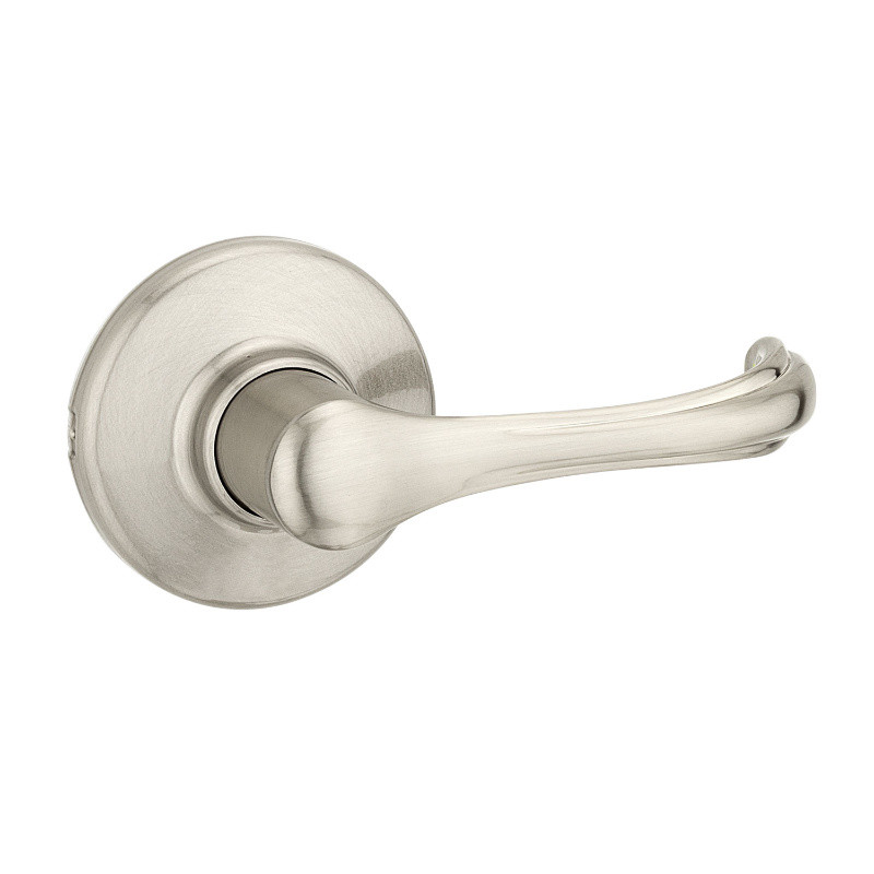 Kwikset Dorian Satin Nickel Steel Passage Lockset 3 Right Handed Cancel.