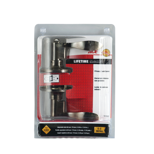 Doorlock Privacy Tubular Wave Lever Antique B