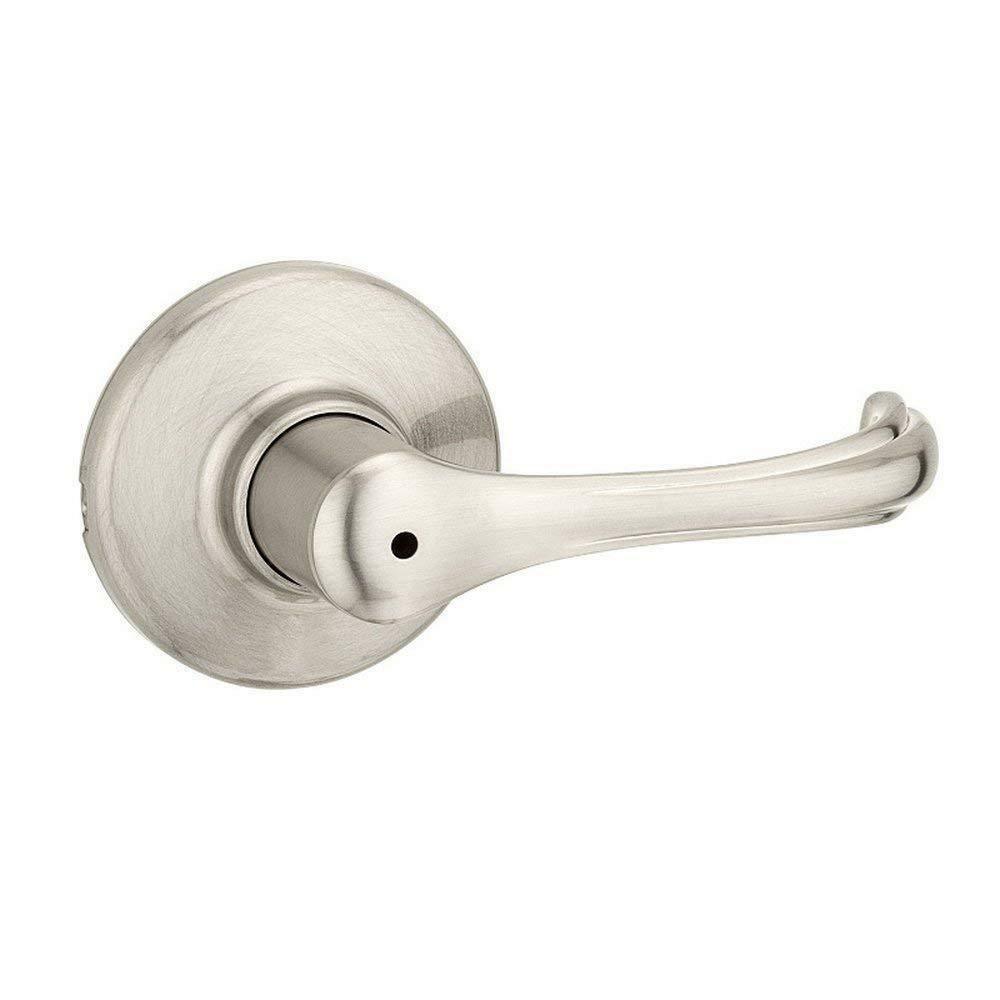 Kwikset Dorian Satin Nickel Steel Privacy Lockset 3 Right Handed.