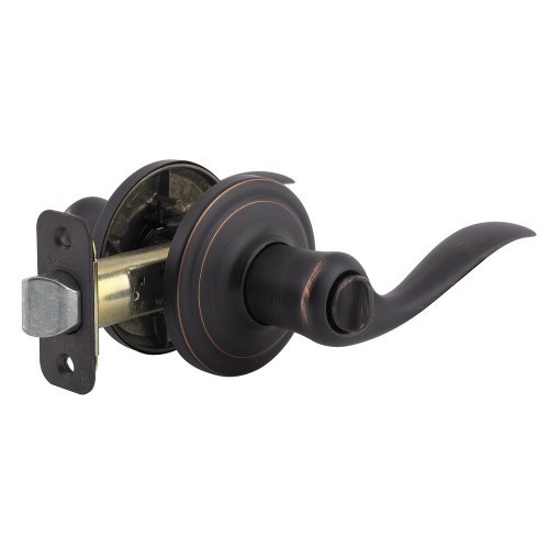 Kwikset Tustin Venetian Bronze Privacy Lockset ANSI/BHMA Grade 2 1-3/4 in.