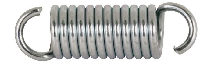 Prime-Line 1-5/8 in. L x 1/2 in. Dia. Extension Spring 2 pk.