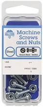 Hillman No. 1/4-20 x 1-1/4 in. L Slotted Round Head Zinc-Plated Steel Machine Screws 5 pk