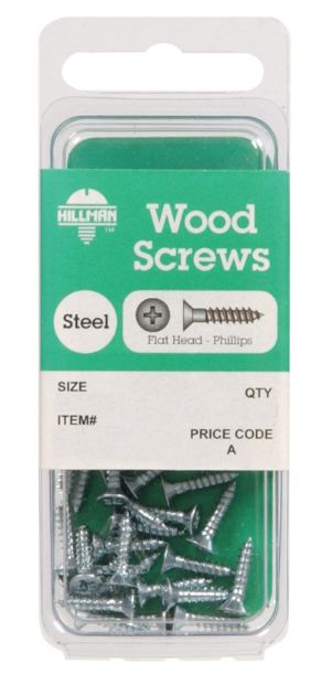 Scrw Wd Phl Fh 12X2" Cd4