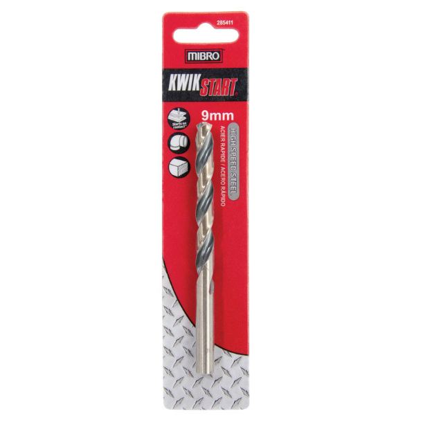 Drill Bit Hss 9Mm