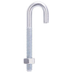 J Bolt 1 7-8In (4.76Cm) Zinc Plated Steel Ace