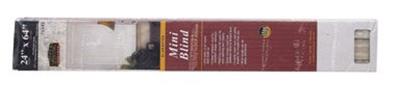 Mini Blind 61Cm X 163Cm (24In X 64In) Vinyl A