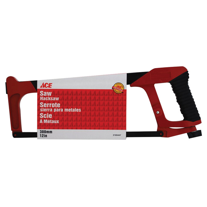 24 Tpi Hacksaw 12In (30Cm) Tpr Handle Ace