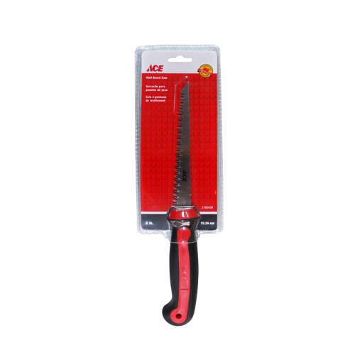 Wallboard Saw 6In (15Cm) Tpr Handle 7 Tpi Ace Cancel.