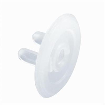 Plug Outlet Clear 12Pk Cancel
