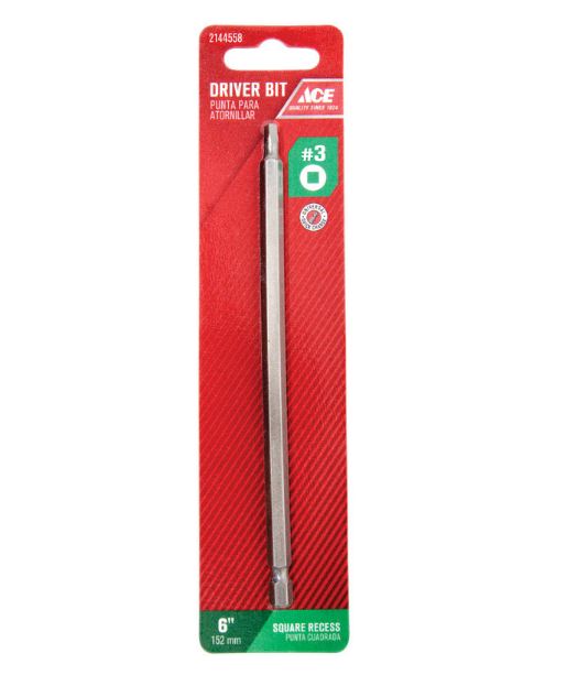 Power Bit 6" Sq #3 Cancel