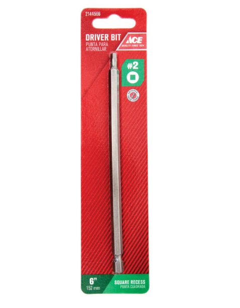 Power Bit 6" Sq #2