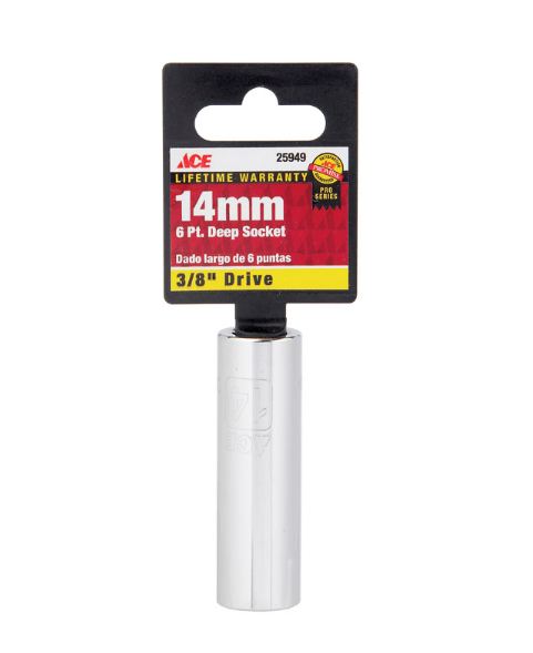 SOCKET3/8X14MM DP6PT ACE Cancel
