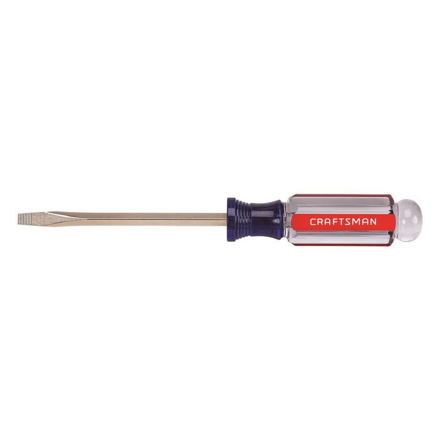 Slotted Screwdriver 3-16In X 4In (5Mm X 10Cm)