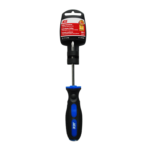 Phillips Screwdriver #1 X 3In (#1 X 76Mm) Cushion Grip Handle Ace Cancel