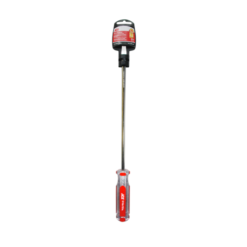 Slotted Taper Screwdriver 5-16In X 10In, (8Mm X 25Cm) Acetate Handle Ace