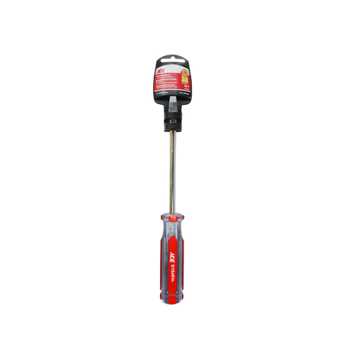 Slotted Taper Screwdriver 5-16In X 6In, (8Mm X 15Cm) Acetate Handle Ace