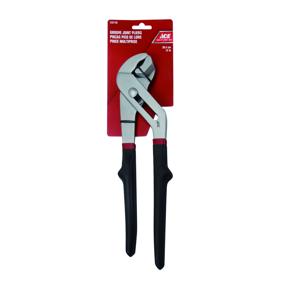 Groove Joint Pliers 30Cm (12In) Vinyl Grip Handle Ace
