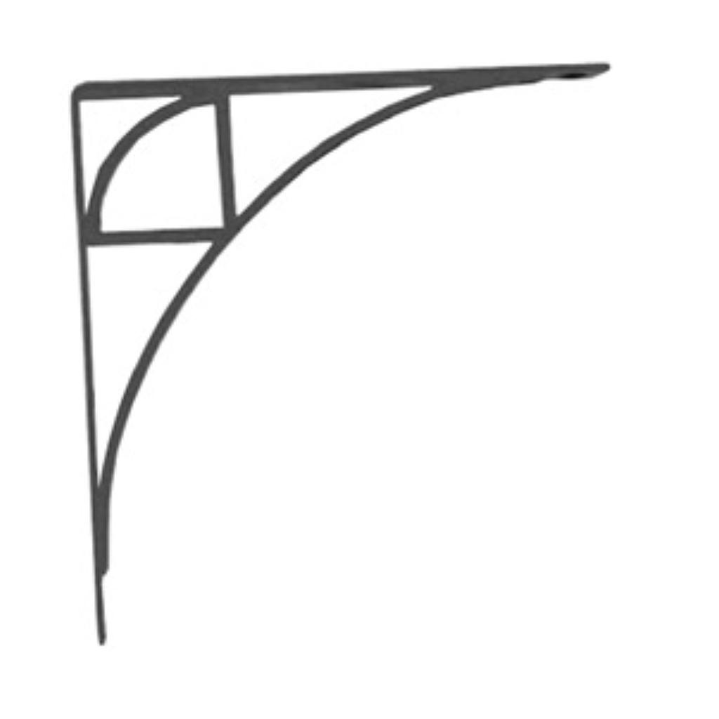 Knape And Vogt 7.8 In. L Shelf Bracket Steel