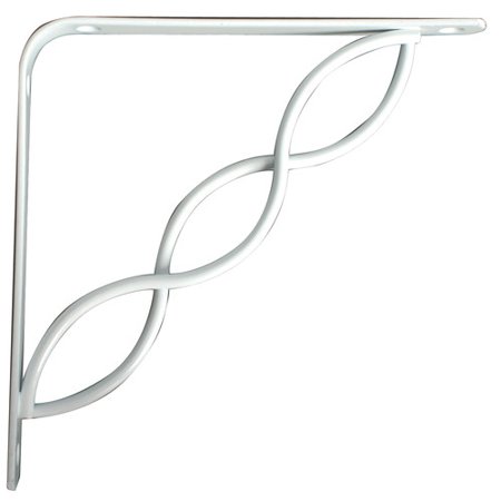 Knape & Vogt Co 200C Wh 8 8", White, Decorati