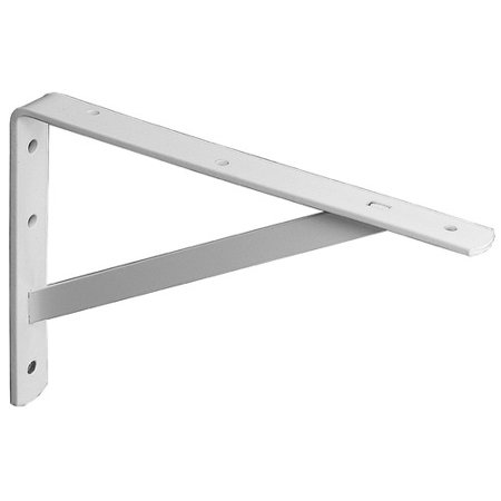 Bracket Shelf 20"D Wht