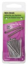 Hillman 17 Ga. x 1-1/2 in. L Bright Steel Brad Nails 1 pk 1.75 oz.