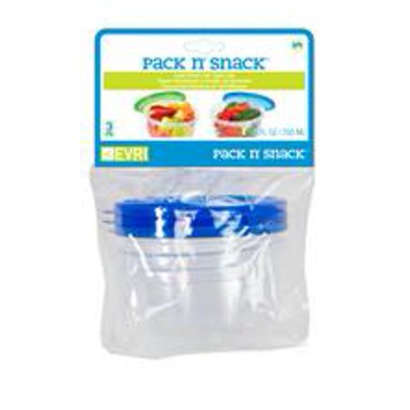 Snack N Pack 3 Pack Snack Containers Bpa Free Evriholder