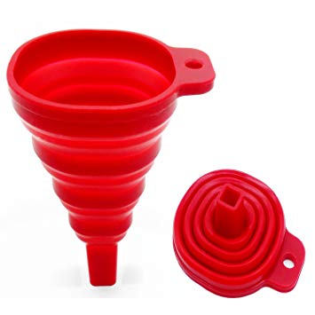 Collapsible Funnel 15.2Cm (6In) Silicone La Maison.